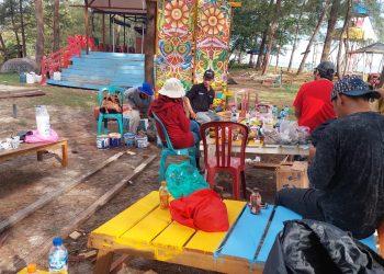 PPM (Pemuda Panca Marga) Prancis Expose II di Wisata Tanjung Prancis Sangatta Kutim